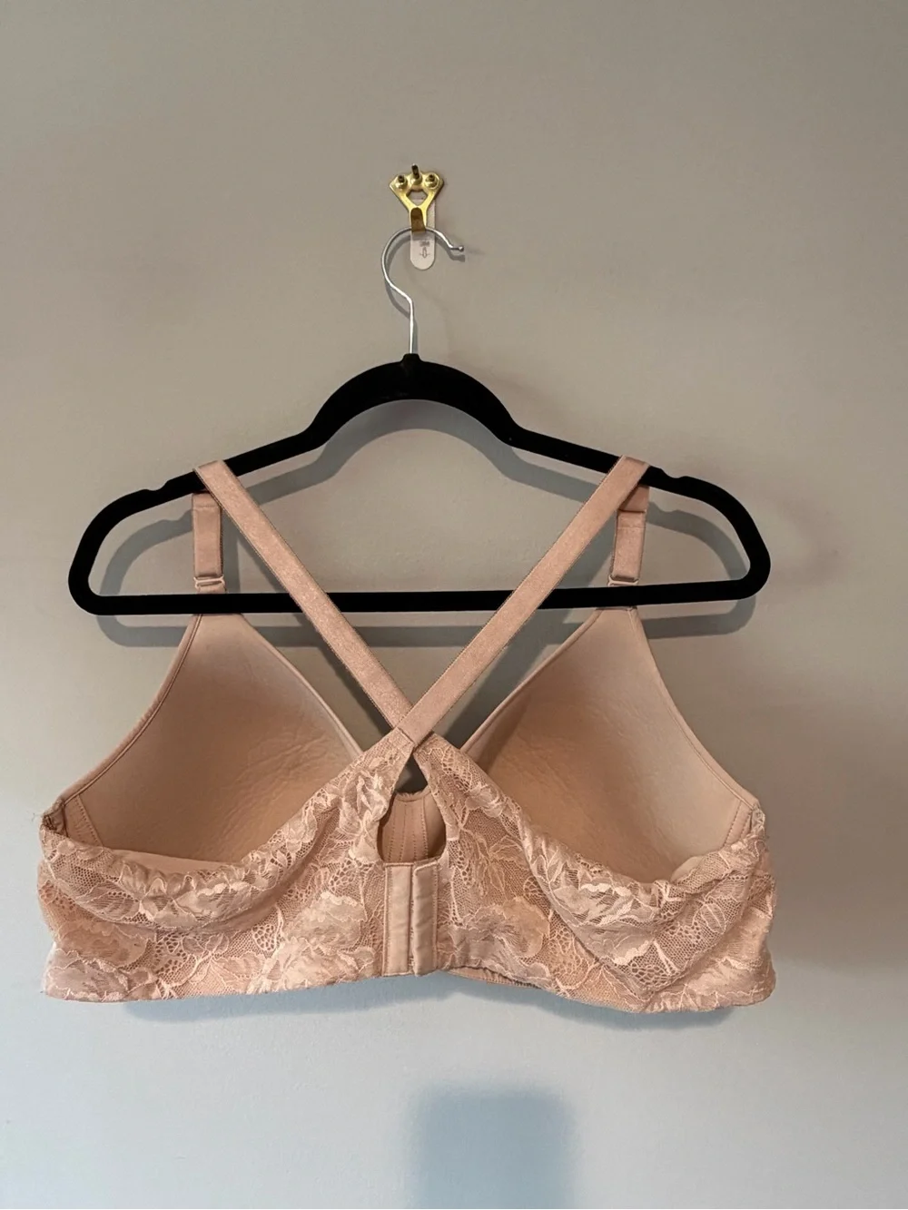 Torrid Curve Women’s Wire-Free Lightly Lined Smooth Bra Tan Size 46C